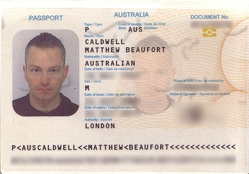 Копия паспорта приглашающего лица для неработающих на визу в Австралию