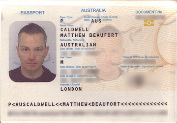 Копия паспорта приглашающего лица для предпринимателей на визу в Австралию