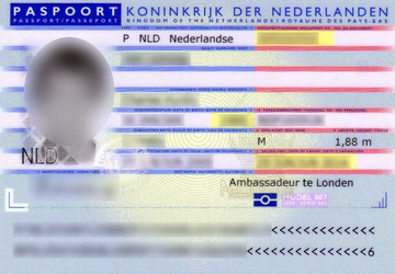 Удостоверение личности приглашающего лица (копия паспорта нидерландов или вида на жительство в нидерландах приглашающего лица для неработающих на визу в Нидерланды