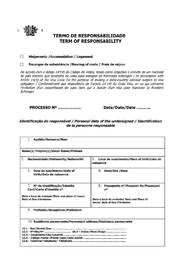 Письменное обращение/приглашение в португалию от принимающего лица с подписью для несовершеннолетних на визу в Португалию